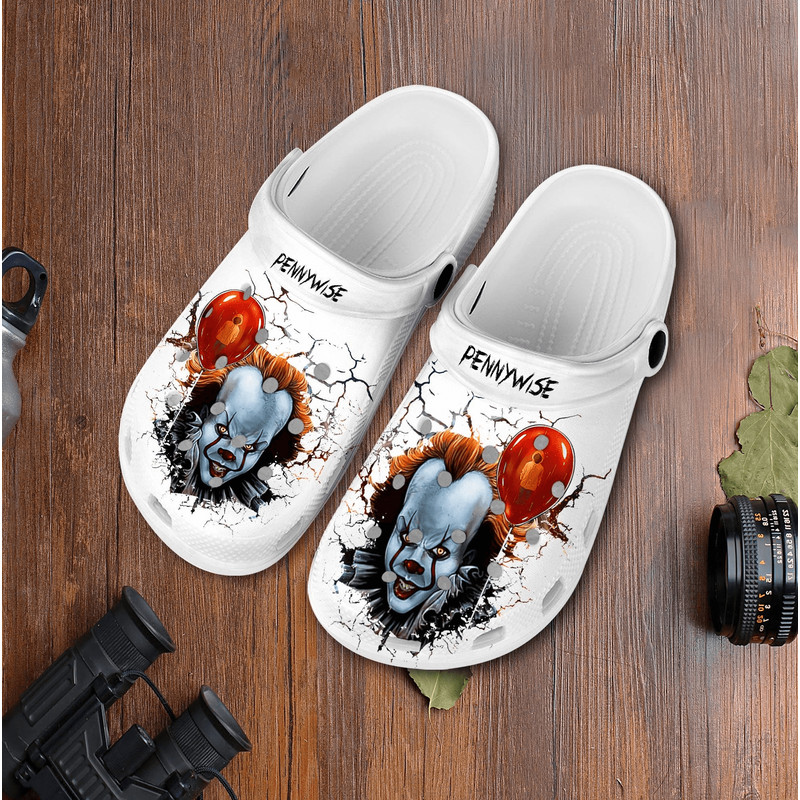 Pennywise Clog Shoes Pennywise Sandal Shoes It Movie Horror Charac 0