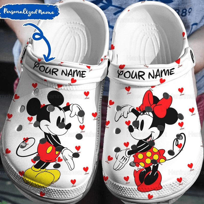 Mickey Minnie Clog Shoes Mickey And Friends Sandal Shoes Gift For Wo 0