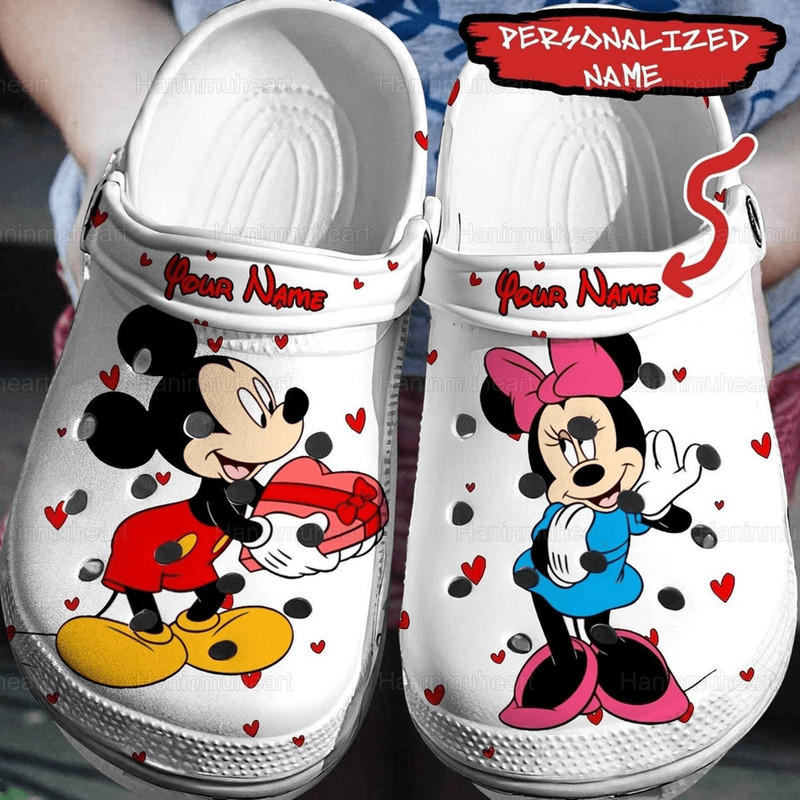 Mickey Minnie Clog Shoes Mickey And Friends Sandal Shoes Gift For 0