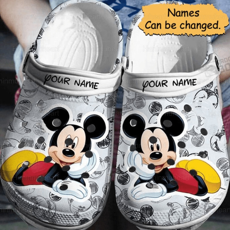 Mickey Minnie Clog Shoes Mickey And Friends Sandal Shoes Gift For Wo 0