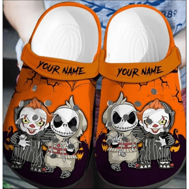 Jack Skellington Shoes Pennywise Shoes IT Movies The Nightmare Befo 0