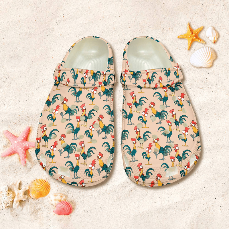 Hei Hei Chicken Clog Shoes Hei Hei Sandal Shoes Gift For Women Moan 0