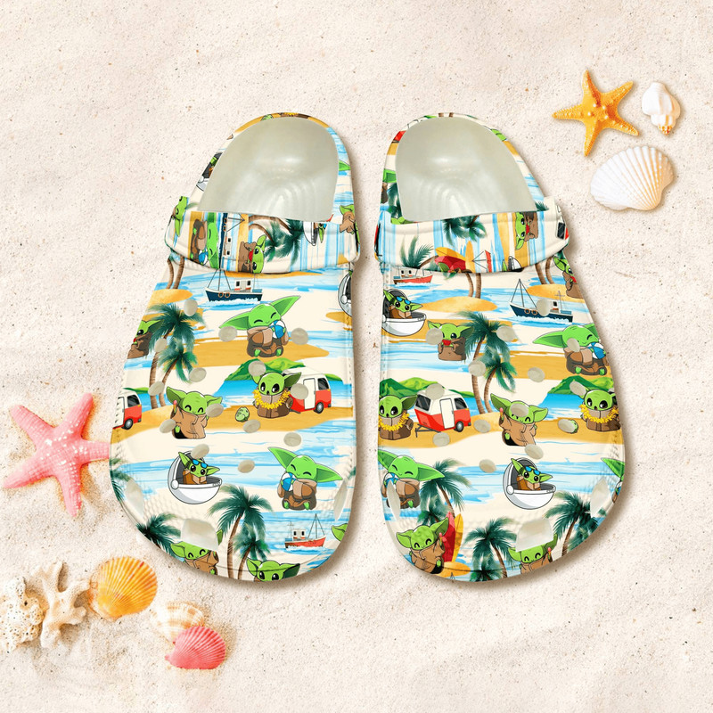 Darth Vader Clog Shoes The Mandalorian Baby Yoda Sandal Shoes Baby Y 0