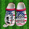 Soccer America Flag Crocs Shoes Gift Son Daughter Football 4Th Of Jul 0