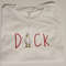 Silly Goose Duck Embroidered T-shirt , Silly Goose Embroidery, Funny Duck Goose, Silly Duck T-shirt.jpg