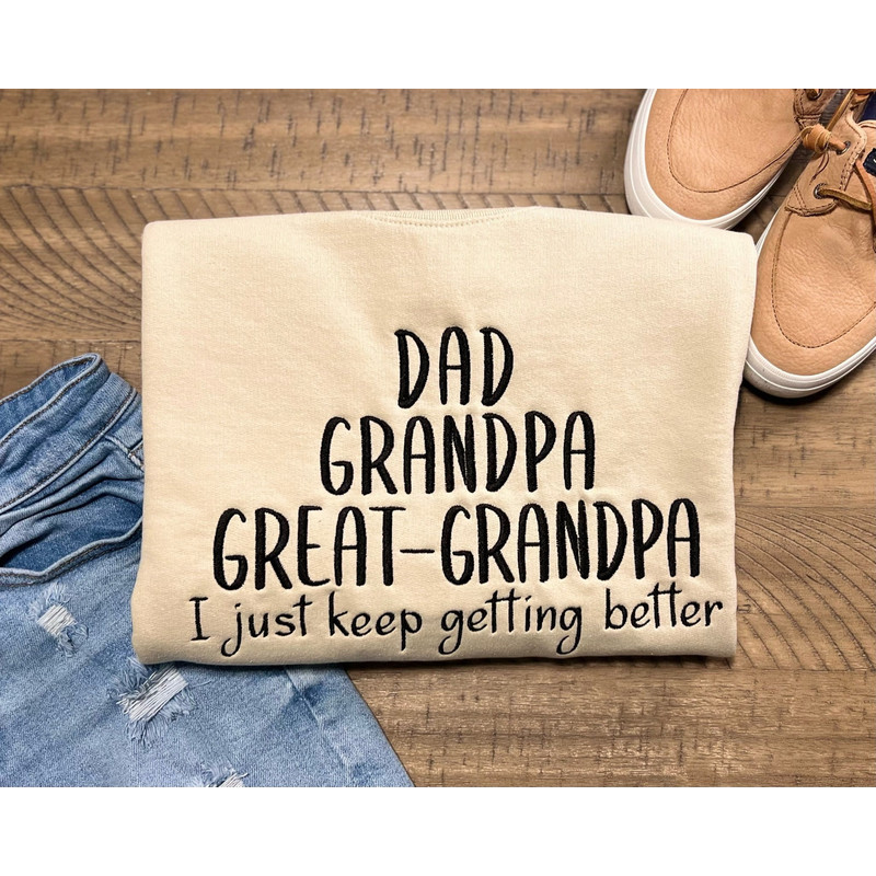Dad, Grandpa, Great Grandpa Embroidered Crewneck Grandparents Hoodie.jpg
