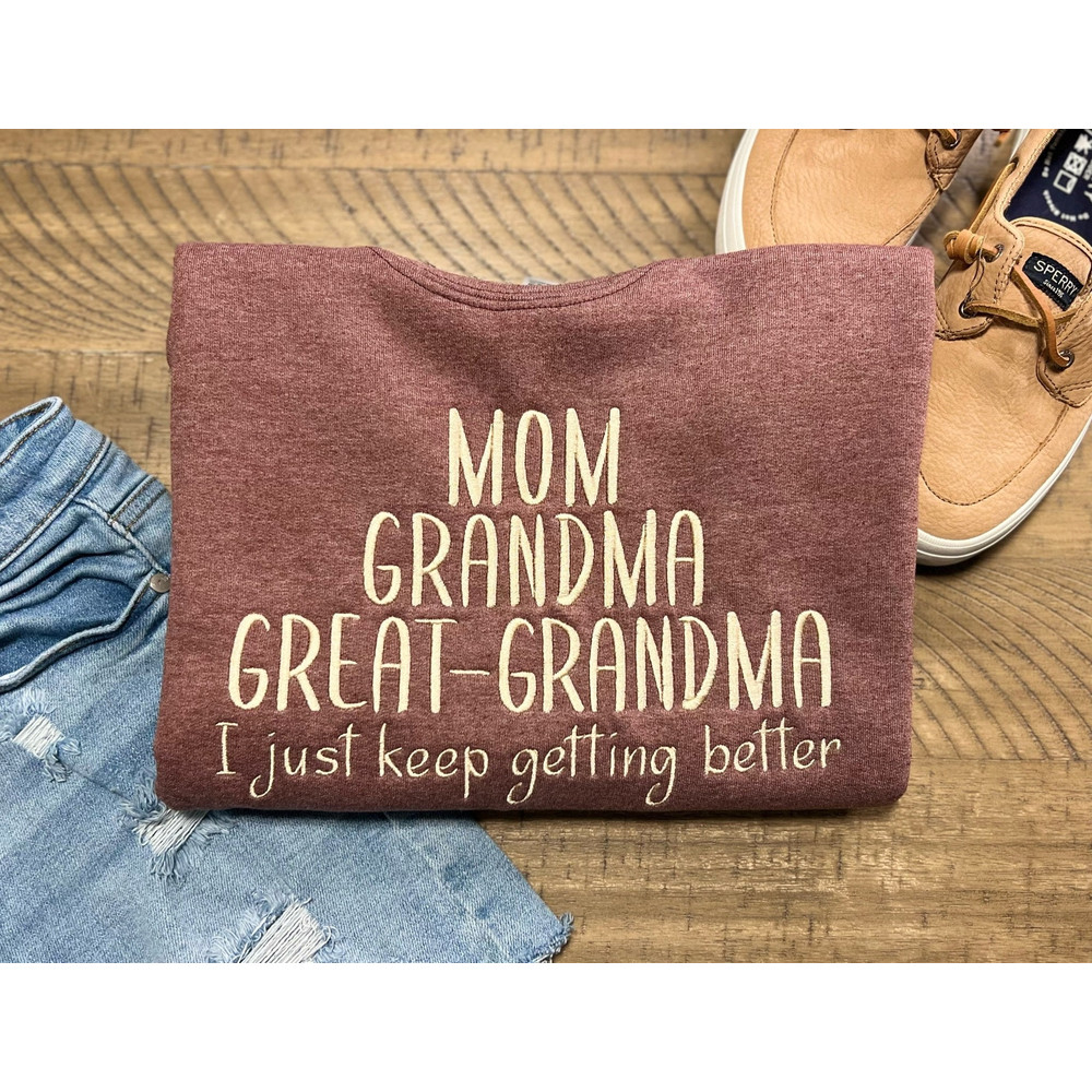 Mom, Grandma, Great Grandma Embroidered Crewneck Grandparents Hoodie.jpg