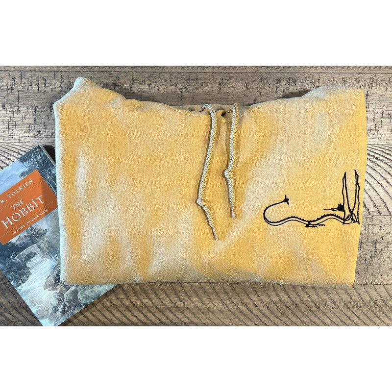 Smaug The Hobbit Custom Embroidered Crewneck Dragon Hoodie.jpg