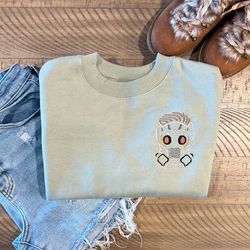 Star Lord Embroidered Crewneck, Quill Custom Sweater, Guardians Hoodie