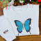Butterfly Neon Embroidered Sweatshirt Custom Name Sleeve.jpg