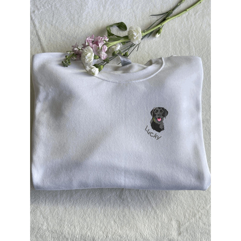 Custom Name Embroidered Your Dog Sweatshirt.jpg