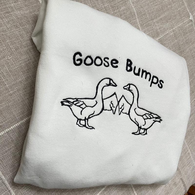 Embroidered You Give Me Goose Bumps Sweatshirt Y2K Style.jpg
