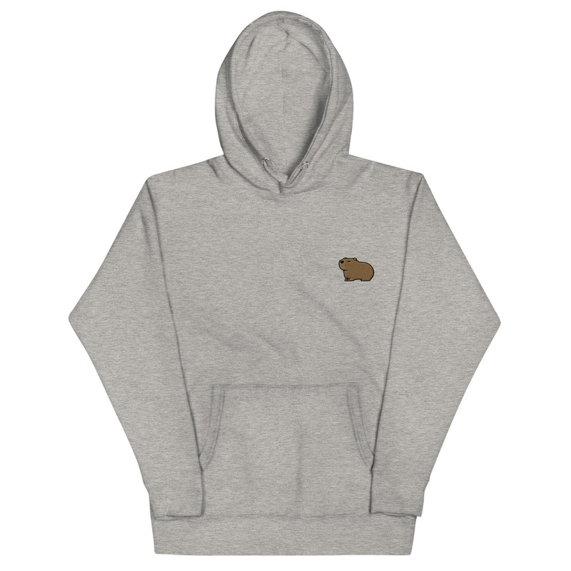 Little Capybara Unisex Embroidered Hoodie.jpg