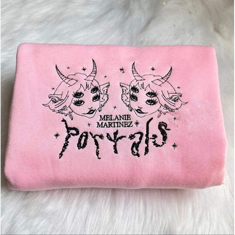 Portal Tour 2023 Melanie Martinez Embroidered Sweatshirt.jpg
