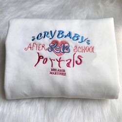 Portals Album Melanie Martinez Embroidered Sweatshirt