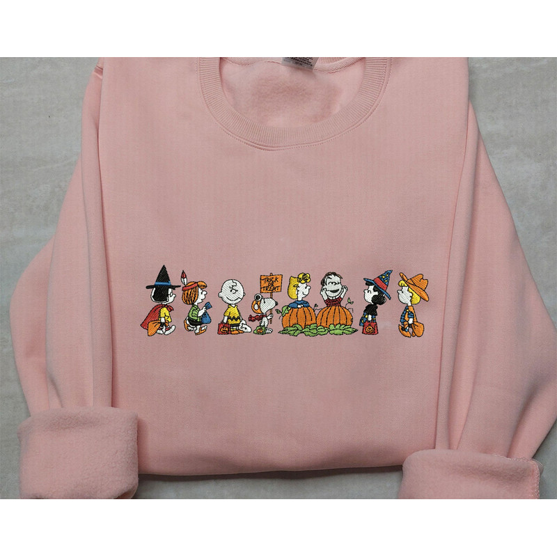 Snoopy And Friends Halloween Embroidered Sweatshirt.jpg