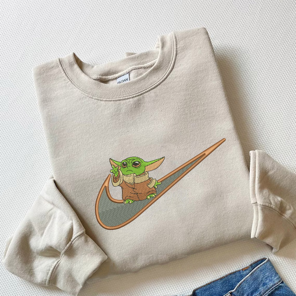 Swoosh Nike Baby Yoda Embroidered Sweatshirt.jpg