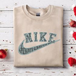 swoosh nike dior embroidered sand sweatshirt gifts for her