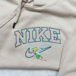 Tinkerbell Disney Nike Halloween Dog Embroidered Sweatshirt