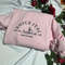 Venice Italy embroidered sweatshirt Travel in Italia embroidered crewneck. gift for herhim gift for mom 1.jpg