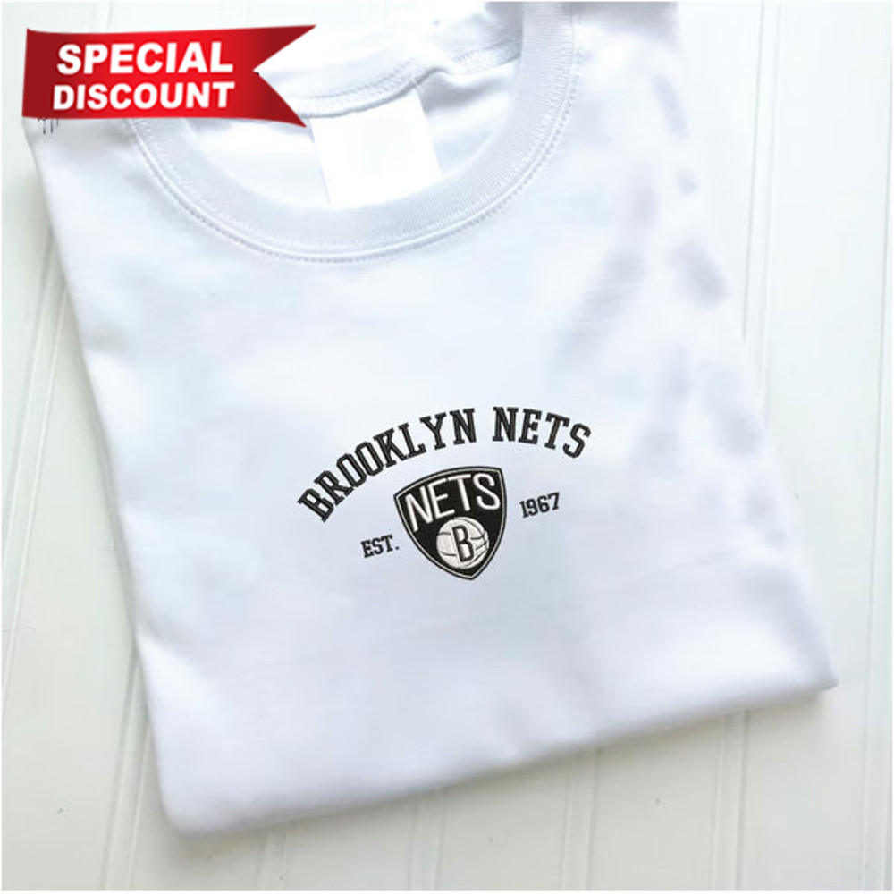 Vintage Brooklyn Nets est 1967 Embroidered Unisex Shirt, Nets NBA T Shirt, Basketball, NBA Embroidery Hoodie, NBA Sweatshirt.jpg