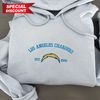 Vintage Los Angeles Chargers 1960 Embroidered Unisex Shirt, Chargers NFL, Football, NFL Embroidery Hoodie, NFL SweatShirt.jpg