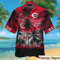 Cincinnati Reds Trending Tropicale Aloha Shirt, Cincinnati Reds Aloha Shirt