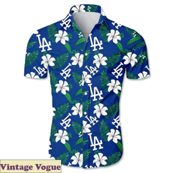 la dodgers aloha shirt gift for baseball fans