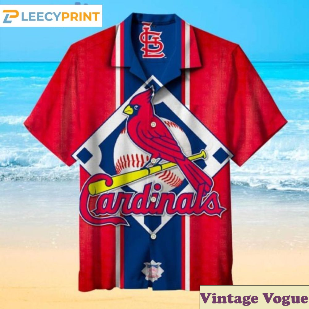St Louis Cardinals Fan Gift Red Hawaiian Shirt, Cardinals Hawaiian Shirt.jpg