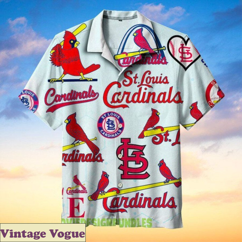 St Louis Cardinals MLB Graphic Print Hawaiian Shirt, St Louis Cardinals Hawaiian Shirt.jpg