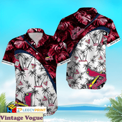 st louis cardinals summer aloha shirt beach shirt, st louis cardinals aloha shirt