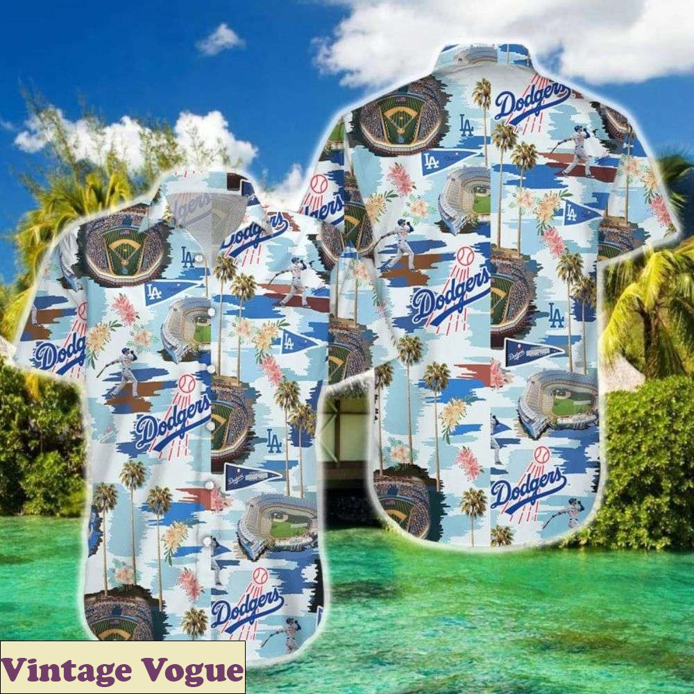 Team MLB LA Dodgers Hawaiian Shirt For Men, LA Dodgers Hawaiian Shirt.jpg