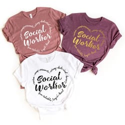 social worker shirt, social worker gift, lsw gift