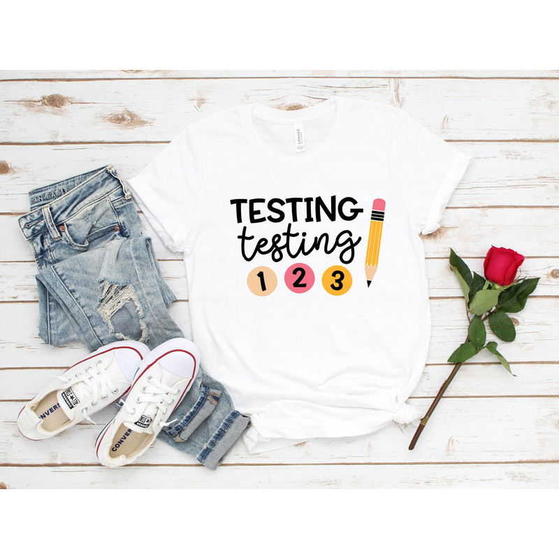 Teacher Shirts, State Testing Shirt, You Are More Than A Test, Teacher Team Shirts, Teacher T-Shirt, Teacher Tee, Teacher Testing Tee.jpg