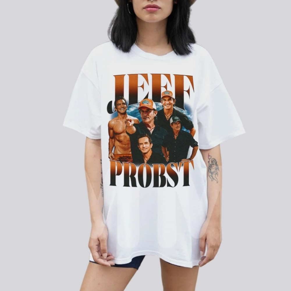 Jeff Probst Vintage T-Shirt, Jeff Probst Graphic T-shirt, Jeff Probst Retro 90's Fans Homage T-shirt.jpg