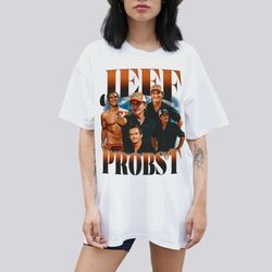 jeff probst vintage t-shirt, jeff probst graphic t-shirt