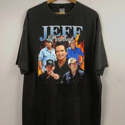 vintage jeff probst shirt, jeff probst presenter homage t-shirt, television presenter tee