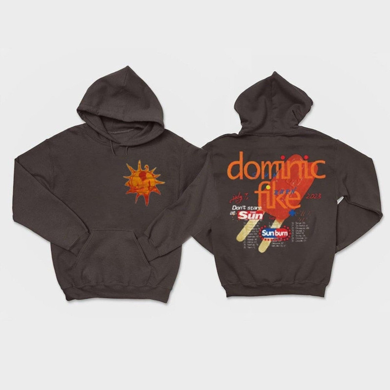 Dominic Fike 'Sunburn' Album T-Shirt, Limited Dominic Fike T-shirt - Don't Forget About Me Tee, Dominic Fike Comic Shirt, Sunburn Tour Merch.jpg