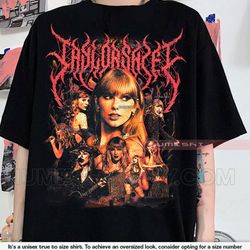 heavy metal aesthetic swiftie shirt, eras tour heavy metal, emo shirt