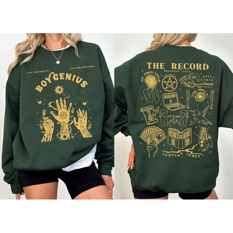 Vintage Boygenius 2side Merch, Boygenius Band 2023 Tour Shirt, Indie Rock Music Tour 2023 , Indie Music Shirt,Reset Tour 2023 Graphic Tees.jpg