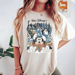 comfort colors disney fantasia tee, fantasia sorcerer shirt, mickey stay magical shirt