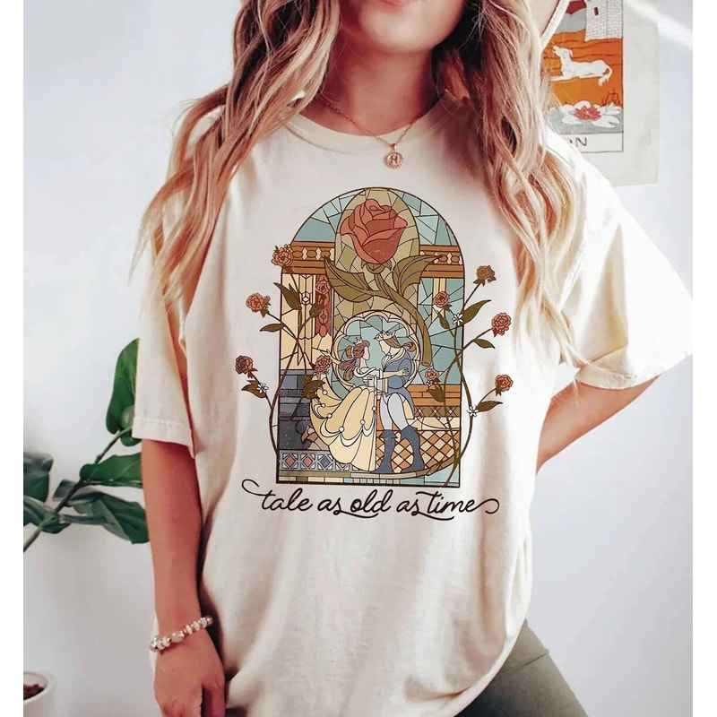 Disney Tale as Old as Time Shirt, Disney Belle Shirt, Beauty And The Beast Shirt, Beauty Belle Tshirt, Disney Princess Shirt.jpg