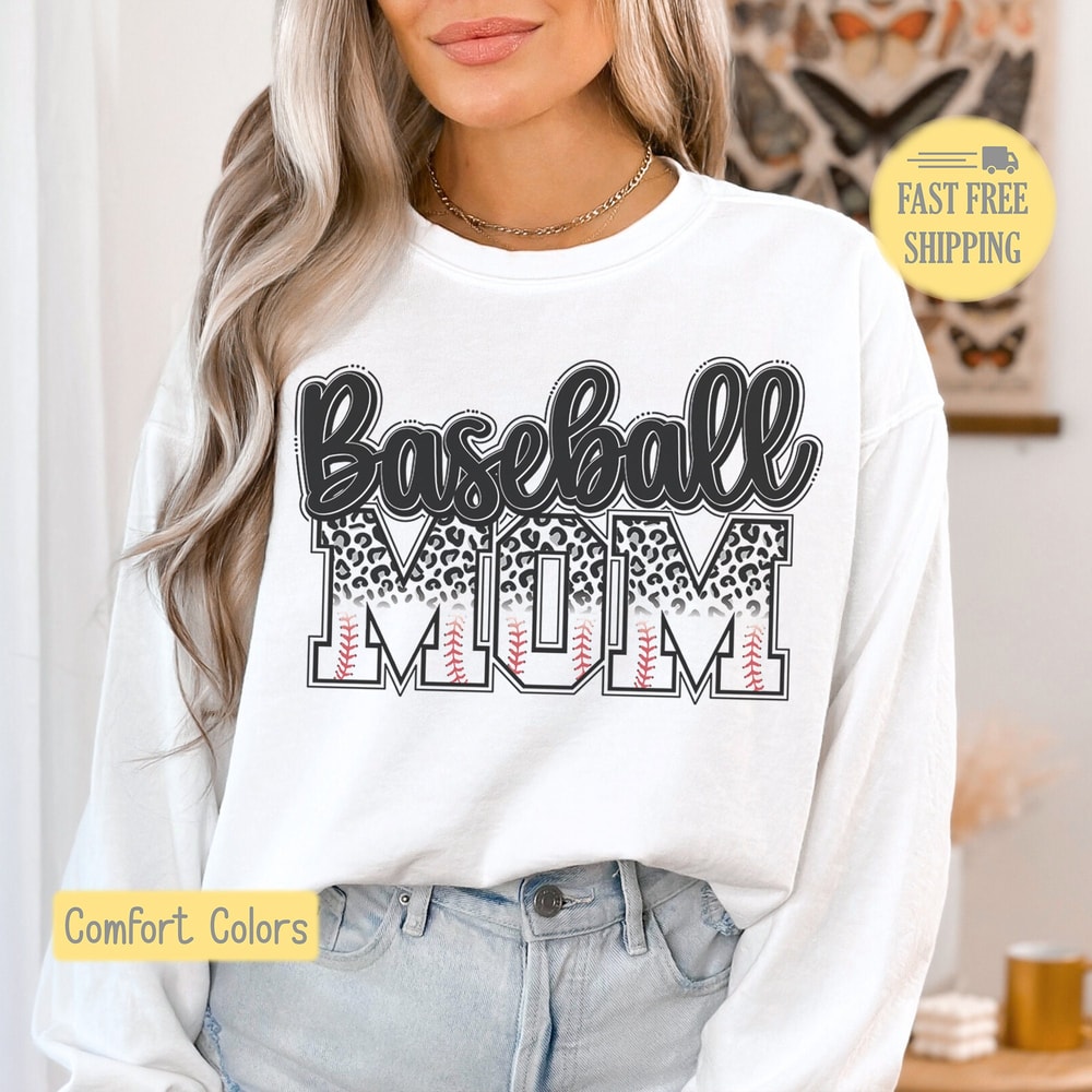 Cute Baseball Mom Heart, Baseball Graphic Tee, Baseball Sweatshirt, Cute Baseball Mom, Baseball Team Mom, Baseball Shirt, Comfort Color.jpg