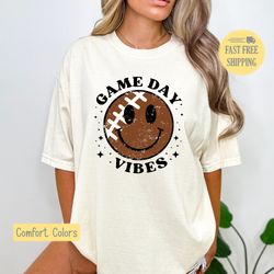 Game Day Vibes Shirt, Football Mom T-shirt, Game Day Tee