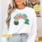 Happy Go Lucky Graphic Tee, St Patrick's Day Tshirt, Leprechaun Tee Shirt, Pot of Gold Tee, St Patricks Day Sweatshirt, Comfort Colors.jpg