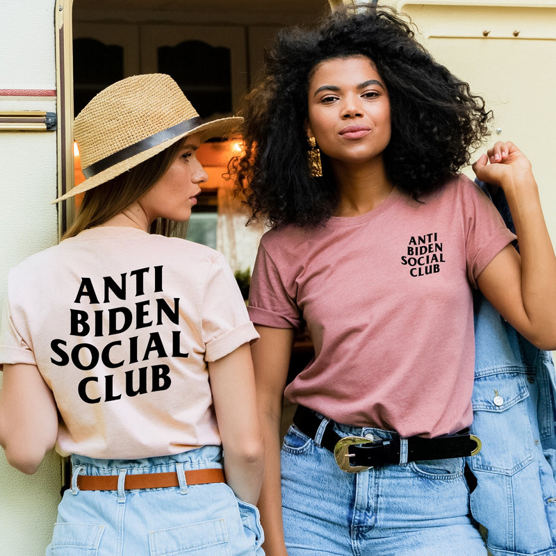 Anti Biden Social Club Shirt, Republican T-shirt, Conservative Shirt, Political Humor Shirt, Impeach Biden Tee, FJB Shirt,.jpg