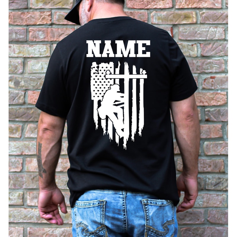 Personalized Electrician Shirt, Gift For Electrician, lightning Tshirt, Power Lineman Sweatshirt, Lineman Hoodie, Engineering Student.jpg
