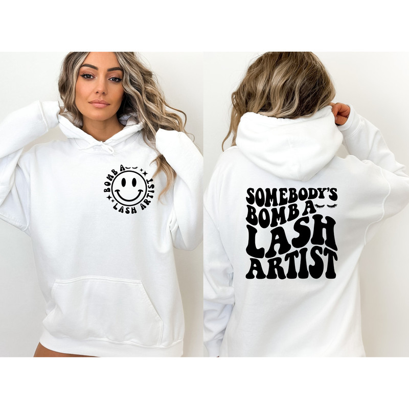 Somebody Bomb Lash Artist shirt , Lash Artist sweater, Retro womens sweater, Lash tech shirt, Somebody Bomb shirt, Eyelash stylists shirt.jpg
