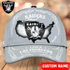NFL Las Vegas Raiders Caps for fan, Custom Name NFL Las Vegas Raiders I Am A Las Vegas fan Caps
