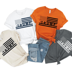 trump flag shirt, 2024 trump shirt, republican t shirt, voting shirt, maga ladies shirt, maga 2024, trump election tee 1